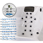 Hot Tubs, Spas, Portable Spas, Swim Spas for Sale Hot Tubs, Spas, Portable Spas, Swim Spas for Sale Exclusive Adjustable Therapy System™ Plus ( ATS Plus) 
with Foot Jets